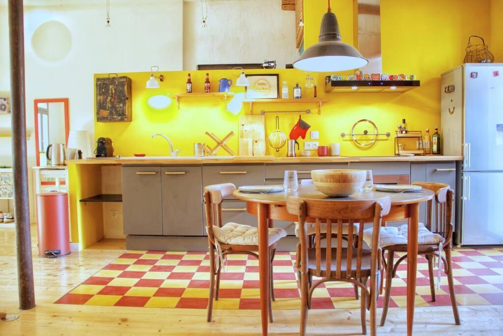 Artistic Loft, Downtown Montpellier, Wifi Leilighet Eksteriør bilde
